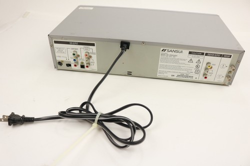 SANSUI DVD VCR Combo 4 Head Hi-Fi Stereo VHS Recorder VRDVD4001 No Remote - Picture 3 of 5