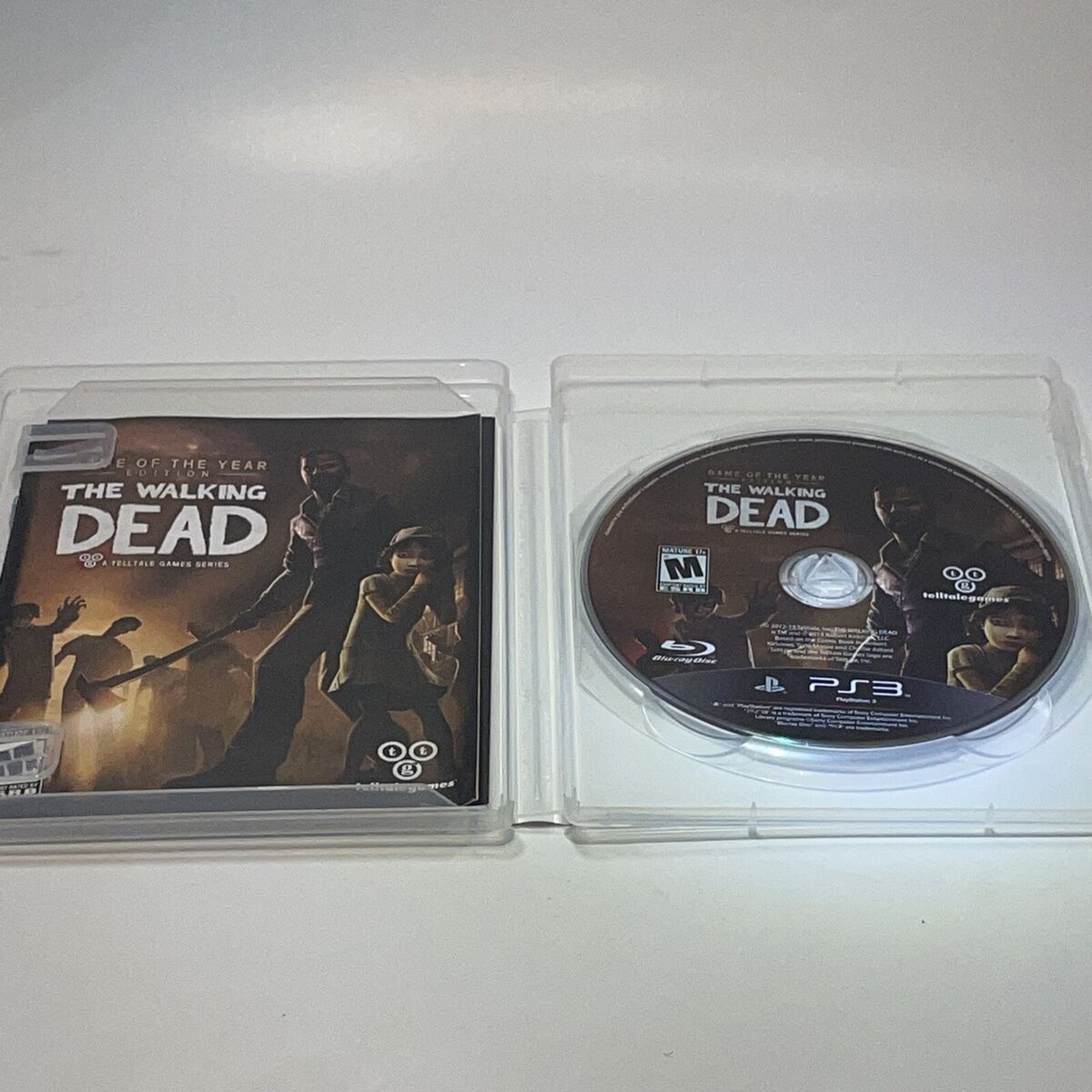 The Walking Dead: Game Of The Year Edition (PlayStation 3, 2013) PS3  Complete 894515001290