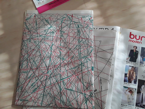 Burda Moden 2 / 86 Zeitschrift Komplett inkl. Schnittbögen Schnittmuster Vintage - Bild 10 von 10