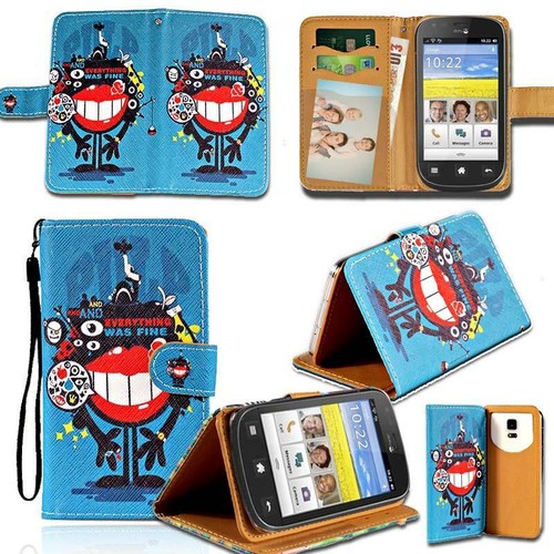 Flip Leather Smart Stand Wallet Cover Case For Various Doro SmartPhones - Picture 15 of 19