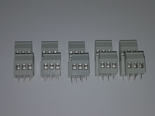 PENGLIN Lot De 5 Modules Borniers 2x6 Positions - Vis à Dupont 2.54mm Pour Projets Électroniques