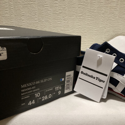 Onitsuka Tiger Mexico 66 Slip-On 1183A360 401 Navy Off White