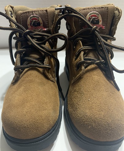 brahma wildleder arbeitsstiefel. Größe 6 Herren 7 1/2 Damen. Öl- & rutschfest