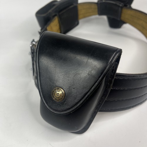 Jay-Pee Leather Official Police Gun Belt Set With Holsters MDL 872 34/85 1011 - Picture 6 of 10