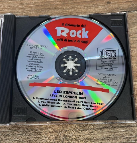 LED ZEPPELIN - Live In London 1972 (CD) Armando Curcio Editore - Bild 3 von 4