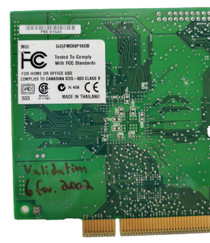 MATROX 7003-03 MGI G45FMDHP16DB HIGH PROFILE DUAL SCREEN GRAPHICS CARD - Picture 4 of 5