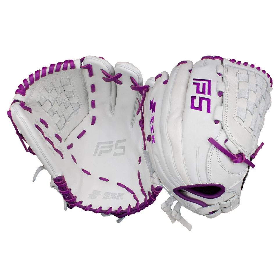 SSK FP5 12.25" Fastpitch Softball Glove FP5-1225WHTPUR10