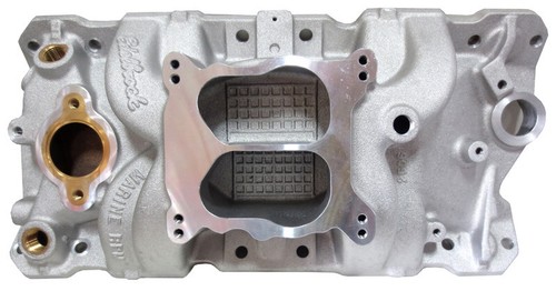 Edelbrock 2506 Performer RPM Marine Intake Manifold 87-95 SB Chevy NON-Vortec - Bild 1 von 3