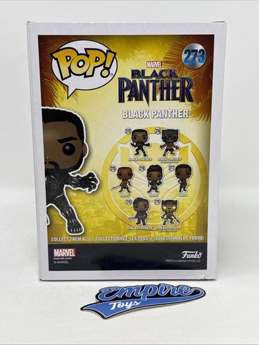 Black Panther #273 Marvel Black Panther Funko Pop! Free Shipping - Picture 4 of 7
