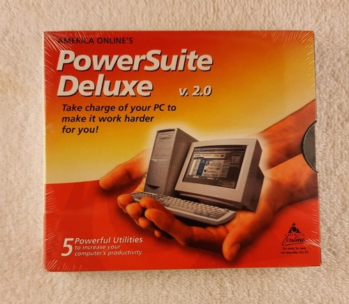 Vintage America Online's PowerSuite Deluxe v. 2.0 BRAND NEW! Sealed - Picture 1 of 5