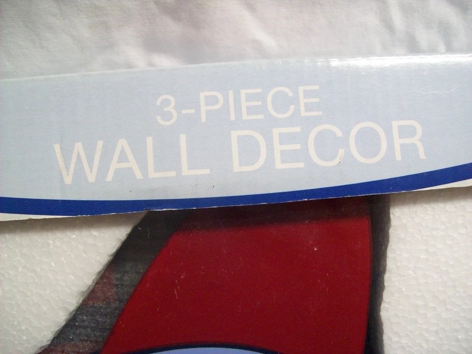 Dormir Originales "Tiempo de Viaje" 3 Piezas Decoración Pared Madera 13" x 11" Nuevo en Caja Foto 4 de 4