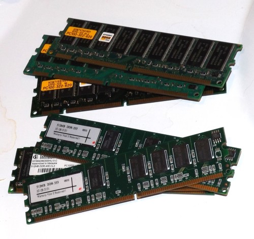 LOT. 44 PIECES OF DESKTOP MEMORY AND A STATIC PROOF CASE. As pictured - Afbeelding 3 van 7