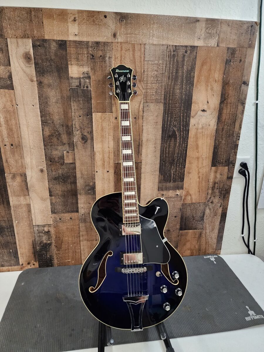 Ibanez Artcore AF75-TBS-12-01 Blue Hollow Body Electric Ibanez Artcore AF75-TBS-12-01 Blue Hollow Body Electric