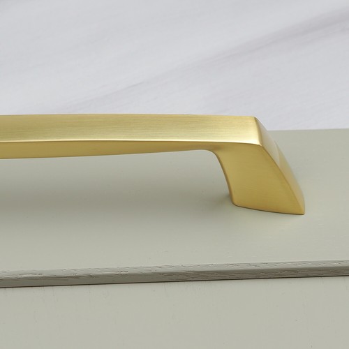 Manijas de gabinete de cocina de latón dorado 160 mm barra taza perilla redonda puerta cajón tirador hágalo usted mismo - Imagen 35 de 38