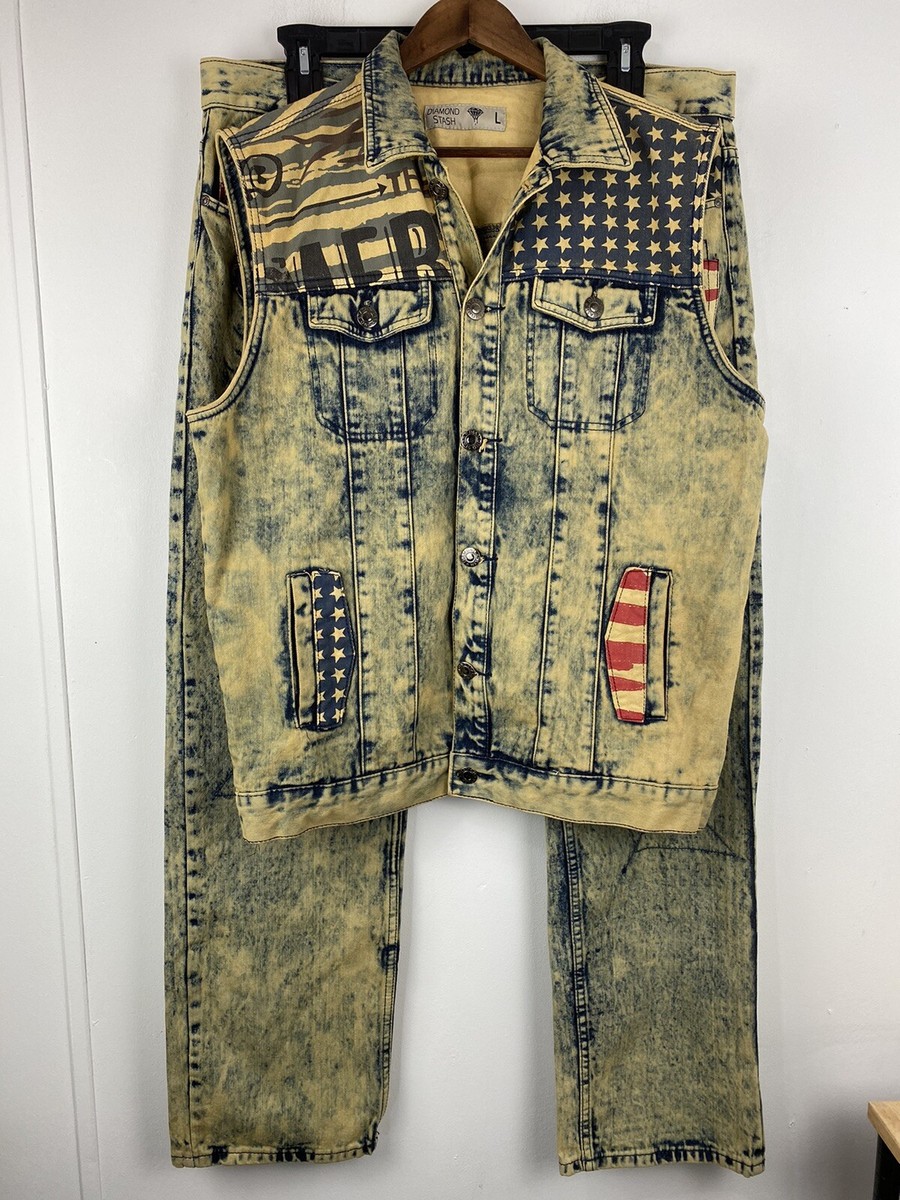 Diamond Stash size Large/38 Men's Sahara American Flag