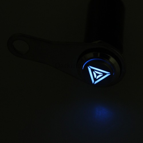 Motorcycle LED Handlebar Fog Light ON/OFF Dual Buttons Manual-return Lock Switch - Picture 7 of 12