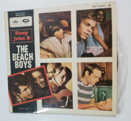 THE BEACH BOYS sloop john b  RARE   ISRAELI  EP - Picture 1 of 3