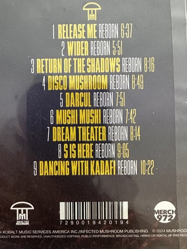 REBORN Infected Mushroom - Psy-Trance Música Electrónica Audio CD 2024 SELLADO - Imagen 3 de 3