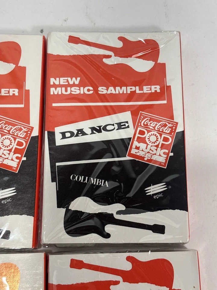 1991 Coca-Cola Music New Music Sampler 4 Cassette Lot Dance Rap Jazz Urban - Image 4 of 4