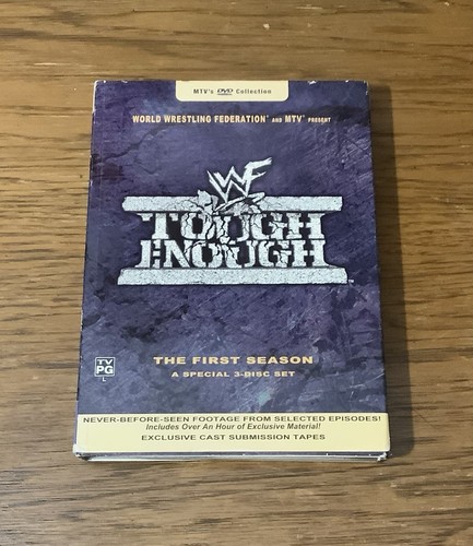 WWF - Tough Enough - Season One (DVD, 2002, 3-Disc Set, Sensormatic) WWE  - Picture 2 of 6