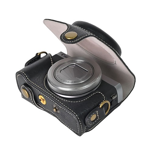 PU Leather Camera Bag Case Cover Shell for PowerShot G7 X Mark III G7X3 - Picture 28 of 64