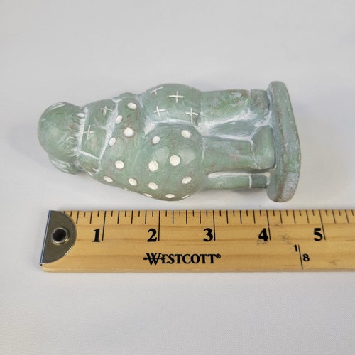 Vtg 1999 Isabel Bloom HUGS Sculpture Signed Blue Gray Resin Figurine Art 4.5" - Picture 8 of 9