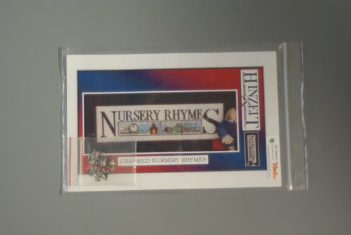 Nursery Rhymes Cross Stitch Patterns w/ Charms Hinzeit