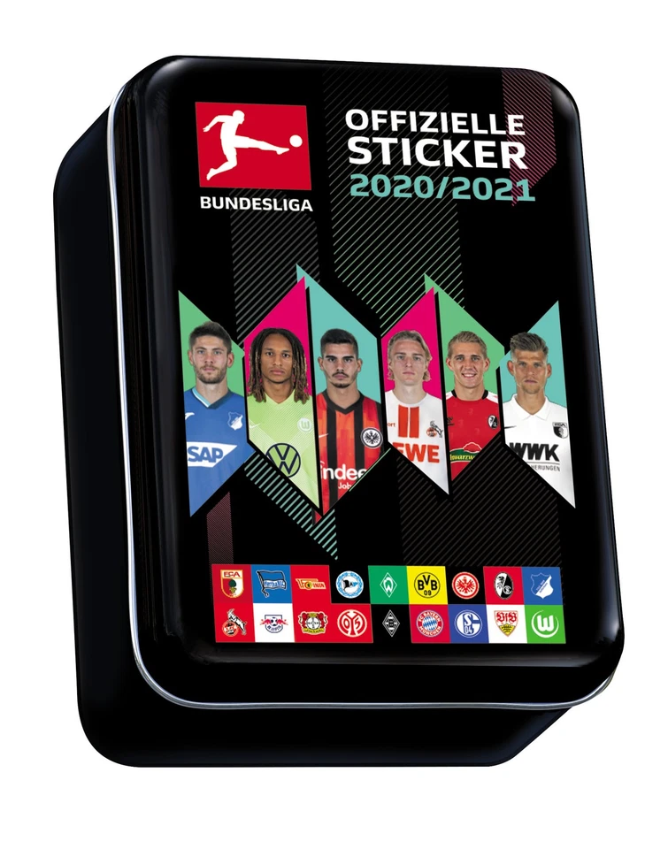 Topps Bundesliga Sticker Sammeldose - Bild 1 von 1