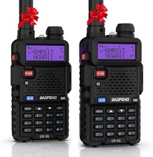 Digital Handheld Radio Scanner Fire Police 2 Way Transceiver Dual VHF FM EMS NEW