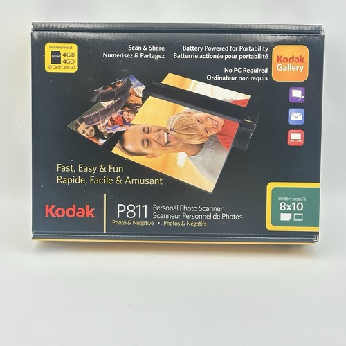 Kodak P811 8x10 personal photo & negative scanner Brand New Open Box. - 第 1/7 張圖片