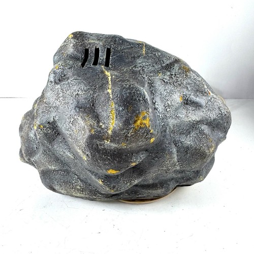 2001 Trendmasters Smiling Rock Face Light Halloween Decor Plug In Lot Of 2 - Picture 9 of 19