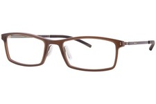 Ic Berlin Kanok Eyeglasses Men's Mahagony Full Rim Square Shape 52mm