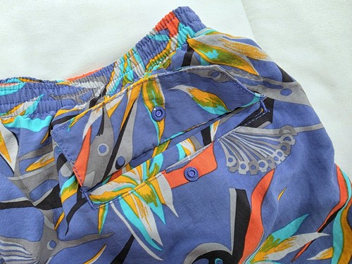 PATAGONIA Men’s M Baggies Shorts Lined 5” 57020 PVTB Piton Paradise Violet Blue - Picture 5 of 15