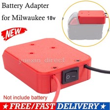 Power Wheels Adapter for Milwaukee 18v Battery 18V Dock Power Connector DIY