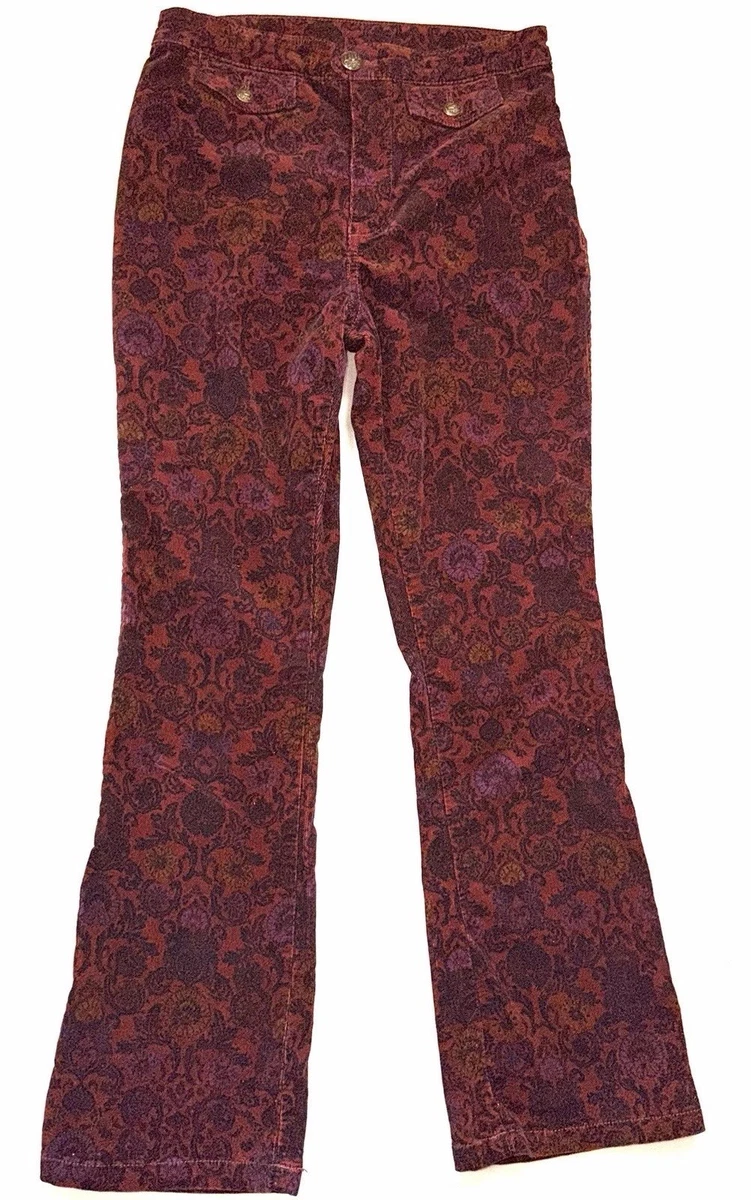 Paisley Red Pants for Women for sale | eBay