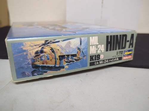 MIL Mi-24 Hind-A Model Helicopter Kit by Hasegawa in 1/72 scale OPEN BOX - Picture 3 of 6