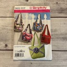 Simplicity 3822 Sewing Pattern Tote Purse Shoulder Bag Uncut