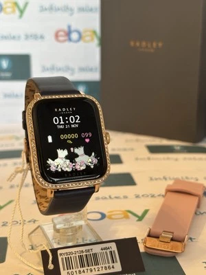 Radley Series 20 Smart Calling Watch with interchangeable Cobweb Silicone