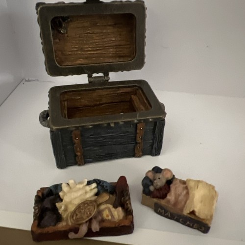 Vintage Boyds Bears Friends Zazu’s Attic trunk with Snoozy McNibble/ No Box 1E