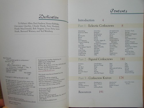 Bull's Pocket Guide to Corkscrews with Values. Donald A Bull. 1999 PB. VG+ - Picture 3 of 6
