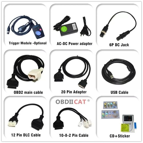 Herramienta de diagnóstico escáner GDS VCI para KIA Hyundai con conector de gatillo OBD2 - Imagen 9 de 17