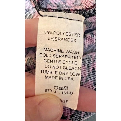 Illord Kleid Damen Größe 2X rot und schwarz gemustert Fleece Midi Nacken Träger Arbeit - Bild 6 von 8