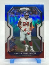 Dalvin Tomlinson 2020 Panini Prizm - Red White & Blue Prizm #165 New York Giants