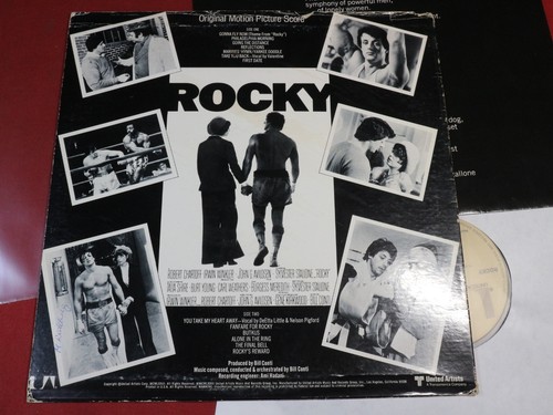 Bill Conti ROCKY Soundtrack - LP United Artists UA-LA693-G USA 1976 sehr gut - Picture 2 of 3