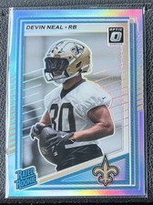 2025 Panini Donruss Devin Neal #359 Rookie Optic Preview Silver Holo Prizm  RC