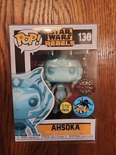 Funko Pop! Star Wars Rebels #130 Ahsoka Glow In the Dark LA Comic Con
