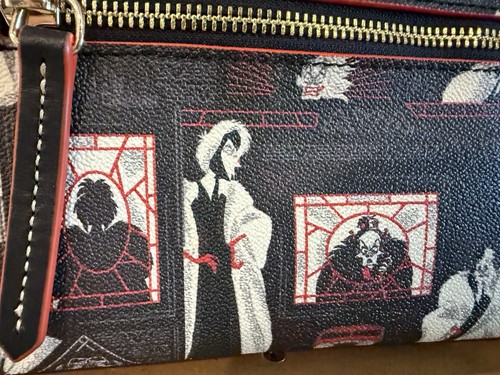 Nuevo Disney Dooney & Bourke Cruella 101 Dálmatas Bolso Bandolera de Hombro Cartera - Imagen 5 de 11