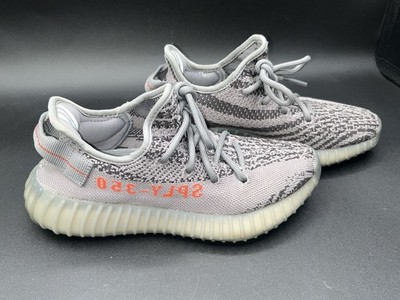 Size 4 Adidas Yeezy Boost 350 V2 Low Beluga AH2203 Sneakers No Box Excellent