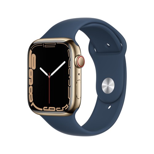 Apple Watch Series 7 (GPS + Cellular, 45MM) - Gold Edelstahlgehäuse mit