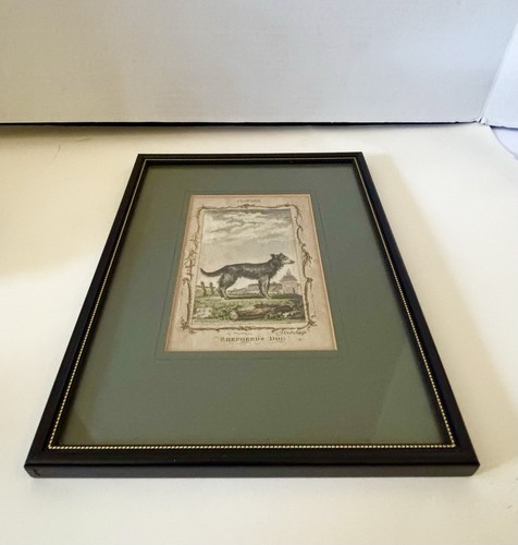 18th Century Engraving ( 1726-1809 ) Andrew Bell  Shepherds  Dog Aquatint - Picture 4 of 5